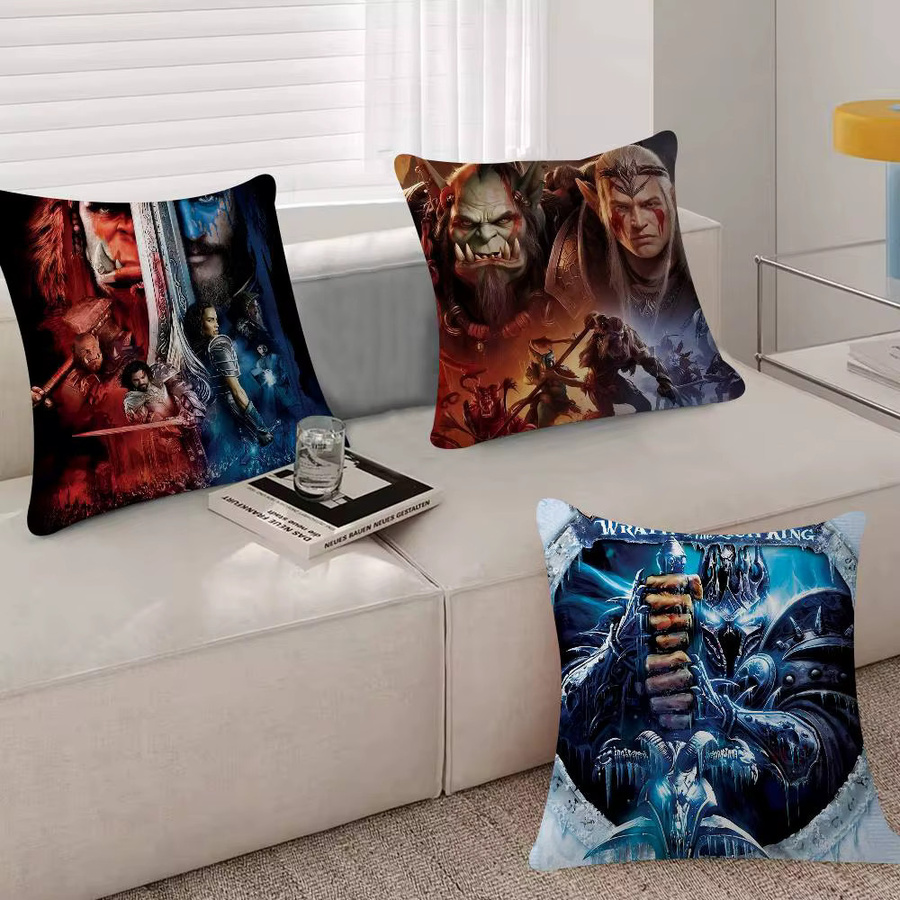 Beast Kingdom World of Warcraft Kissenbezug, quadratisch, Breite: 30 cm, Höhe: 30 cm - Bild 2