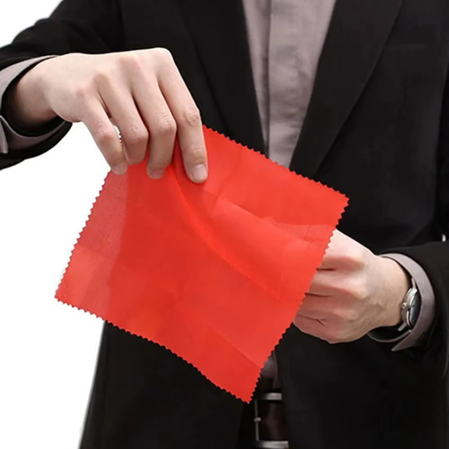 soulbao Verschwindender Seidenschal, rote Seide, Magische Requisiten - Bild 2