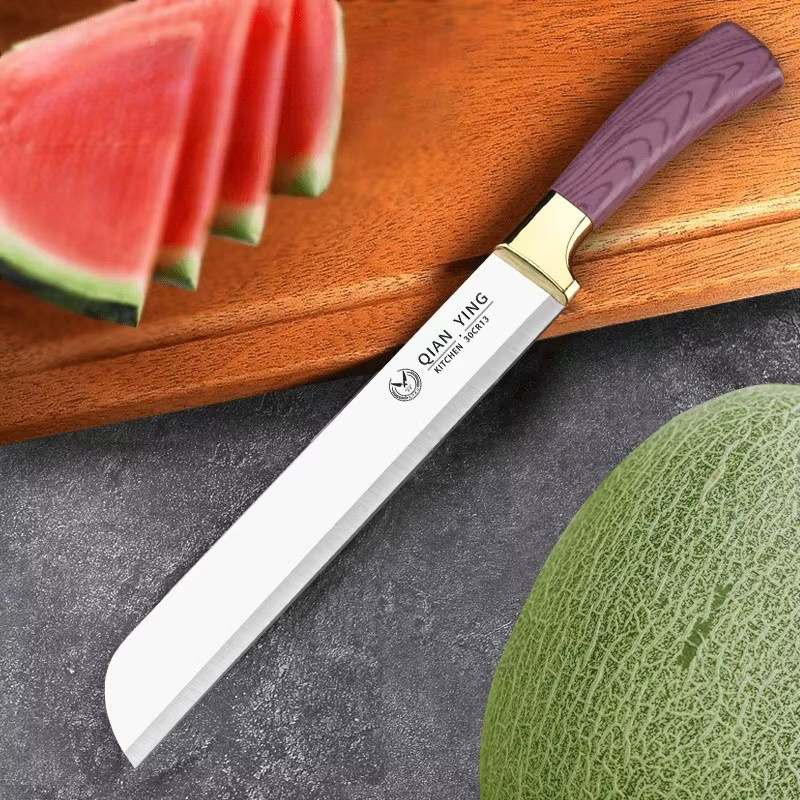 PLYS Chefmesser aus Edelstahl mit Holzgriff in Schwarz und Silber - Bild 5