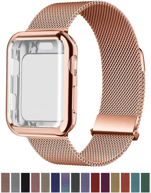 Uhrenarmband Milanaise, Edelstahl, Unisex - Bild 1