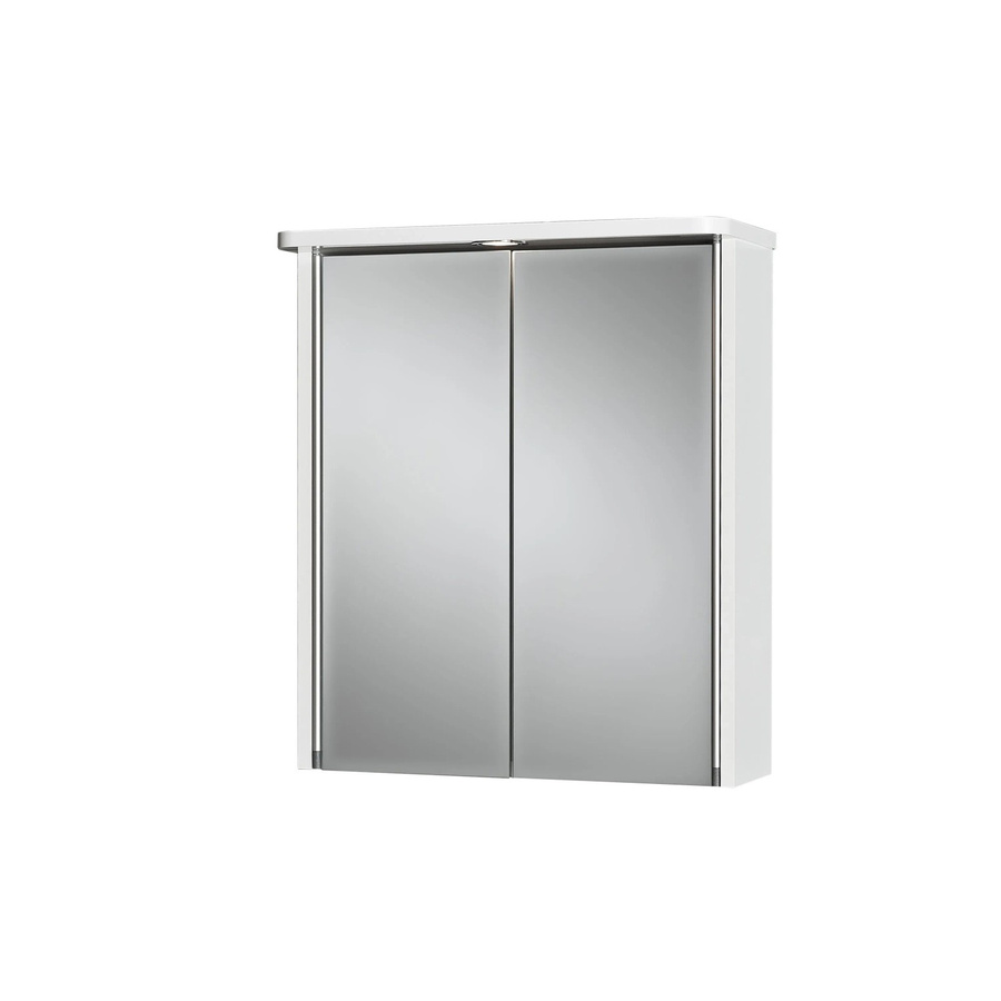 Jokey Spiegelschrank Tamrus mit LED-Beleuchtung und internen Regalen in Weiß, B: 65 cm, T: 21 cm, H: 63 cm - Bild 2