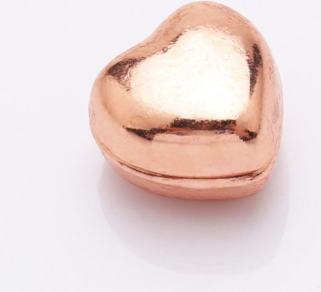 JR-Studio Magnetischer Clip, Herz, Rose Gold, Unisex - Bild 1