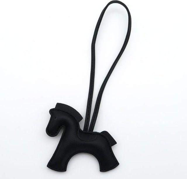 Peosia Anhänger Mini Pony, PU-Leder, Damen, weiß - Bild 1