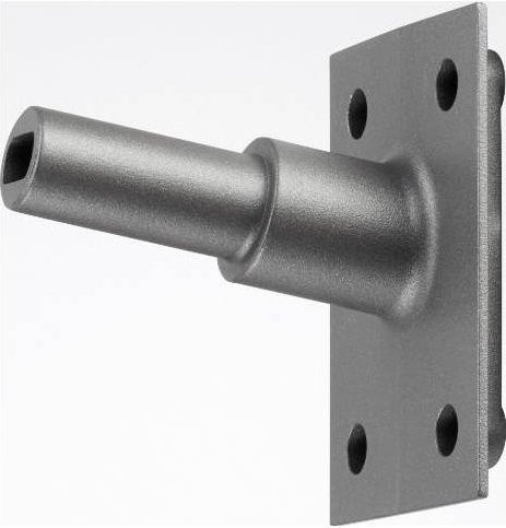 Trilux Wandbefestigung 8079300 0803WB-R/100-42 aus Aluminiumguss in Grau - Bild 1