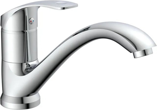 Eisl Spültischarmatur Rimini Einhebelmischbatterie mit schwenkbarem Auslauf in Chrom - Bild 1