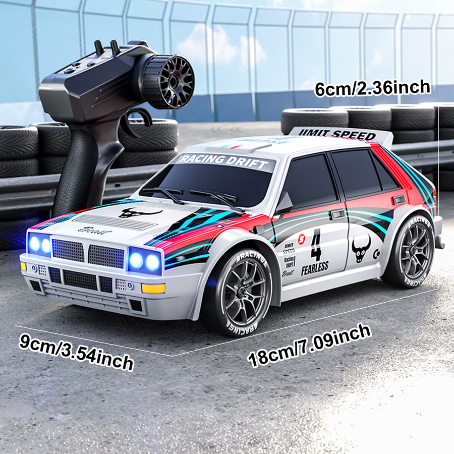ZNLYRION RC Drift Car 204PRO, ferngesteuertes Rennauto, 1:24, mit LED-Licht - Bild 5