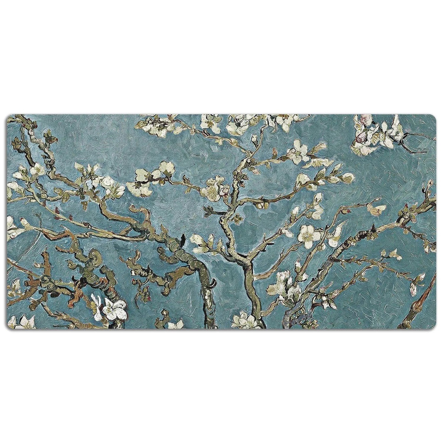 Tulup Schreibtischunterlage Kirschblüte in Grün, B: 90 cm, T: 45 cm - Bild 2
