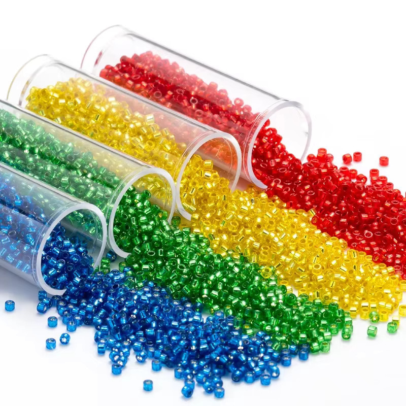 MKY Glas Perlen, Mehrfarbig, 2,0 mm, Unisex - Bild 1