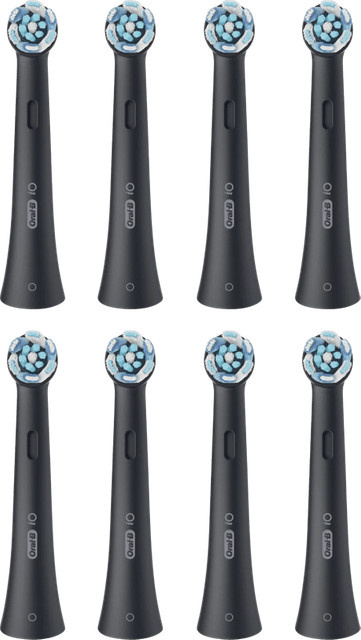 Oral-B iO Ultimate Clean Ersatzbürstenköpfe Schwarz (8 Stück) - Bild 1