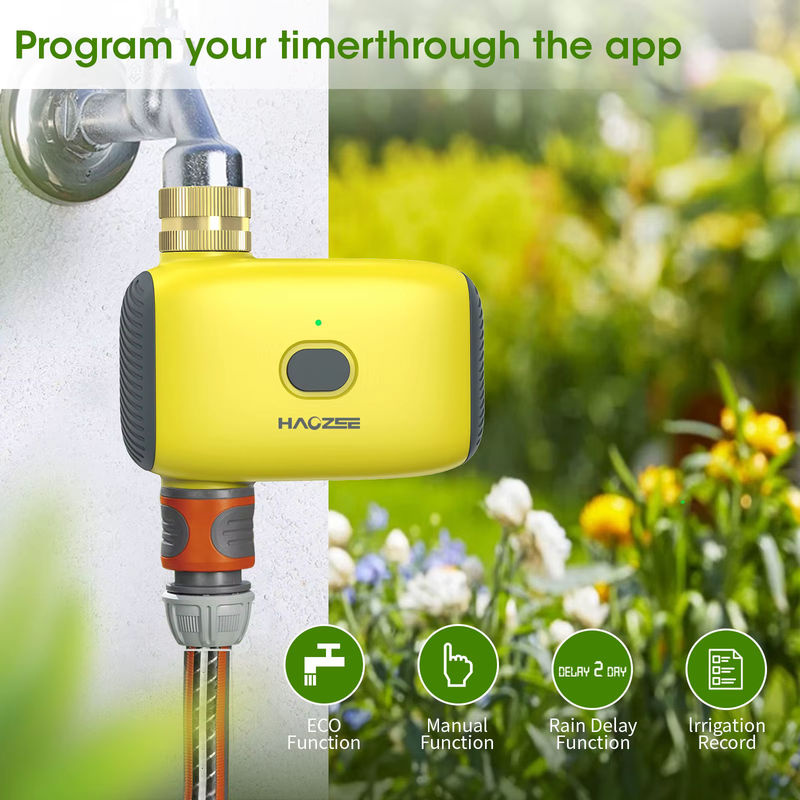 Tuya Smart Zigbee Bewässerungs-Timer mit Messing-Einlass für Tropfbewässerungssysteme und Home Assistant Unterstützung - Bild 4