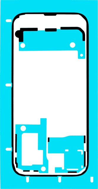 Honor Klebstoff für die Batterieabdeckung des Honor 600 Pro, Service Pack 5163AHEQ, transparent - Bild 1