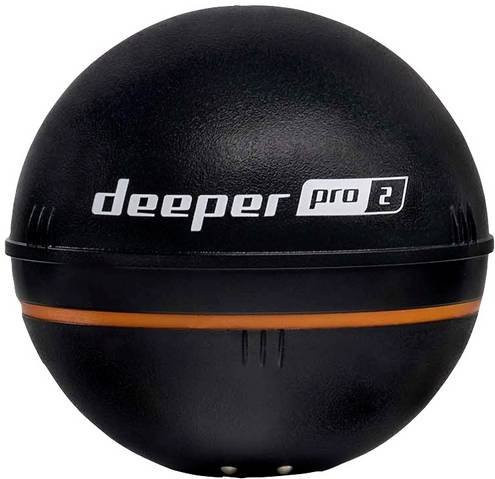 Deeper Pro+2 Fischfinder in Schwarz mit Wi-Fi - Bild 1