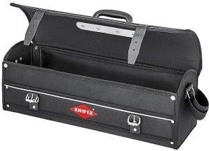 Knipex Universal Werkzeugtasche Traditionell unbestückt Schwarz-Rot B: 52,0 cm, H: 20,0 cm, T: 23,0 cm - Bild 4