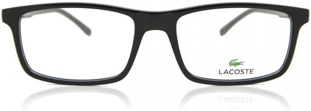 Lacoste L2858 Korrektionsbrille, Vollrand, rectangular, Kunststoff, Unisex, black - Bild 1