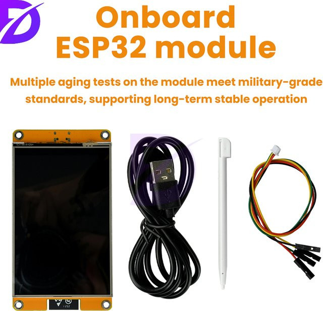Espressif ESP32 WiFi Bluetooth Entwicklungsboard mit 4,0 Zoll ST7789 Display und ESP32-WROOM-32E Modul - Bild 1