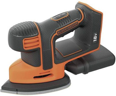 Black+Decker Akku-Deltaschleifer Mouse BDCDS18N-XJ 18V in Orange/Schwarz - Bild 1