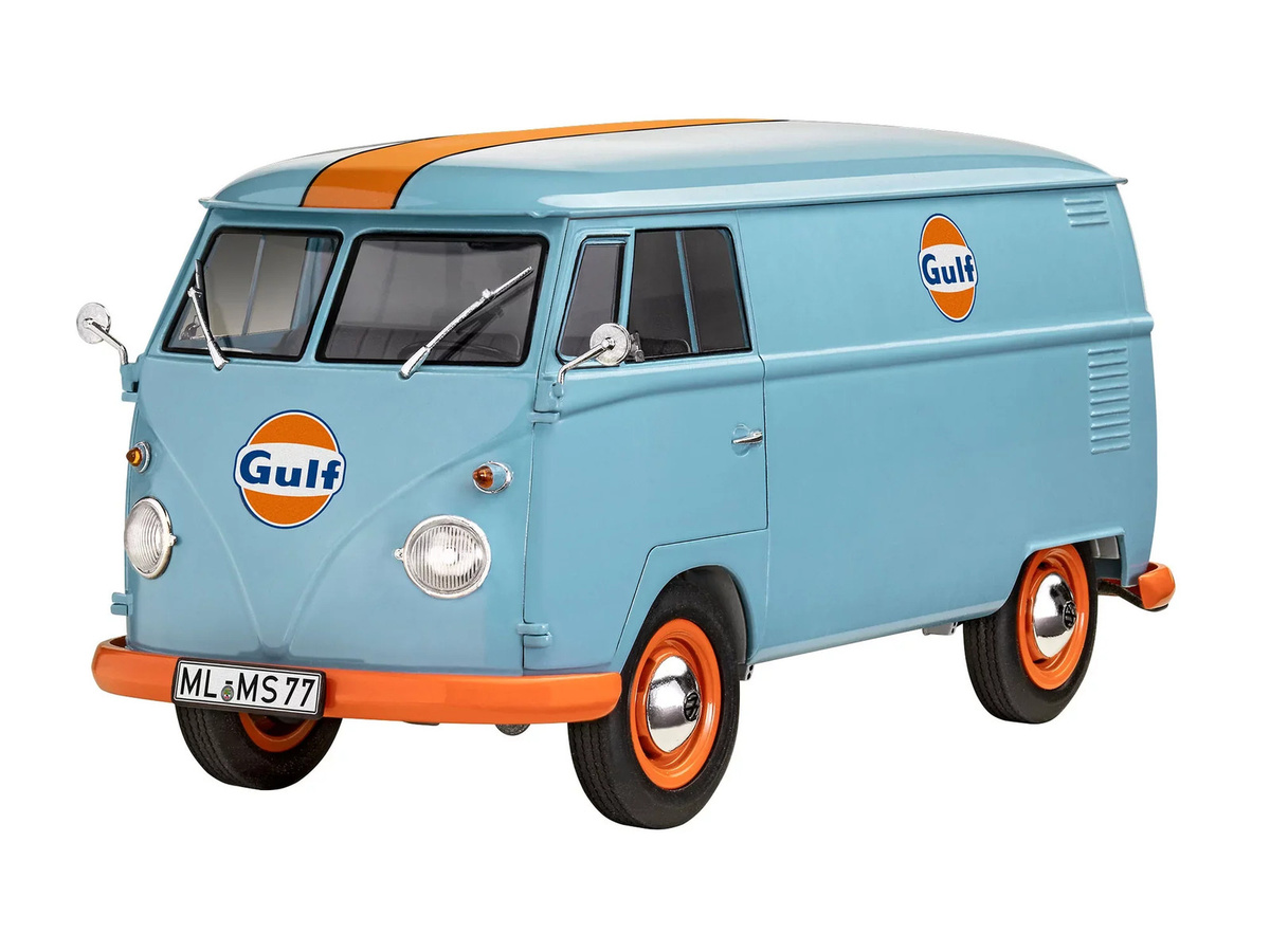 Revell VW T1 Panel Van Gulf Decoration, Modellset, 1:24 - Bild 2
