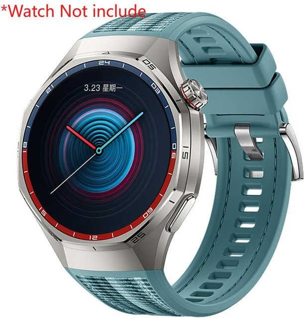 Eelhoe Uhrenarmband Silikon, Blau, Unisex, für Huawei GT 6 Pro 46 mm - Bild 1