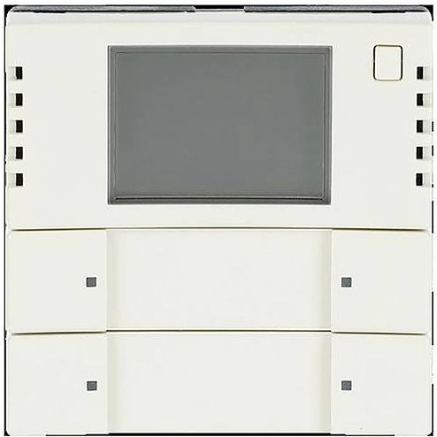 Busch-Jaeger Bediengerät 6128/28-82 Kombination in Weiß - Bild 1