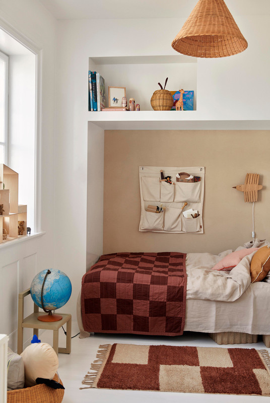 Ferm Living Canvas Wandtasche in Weiß - Bild 2
