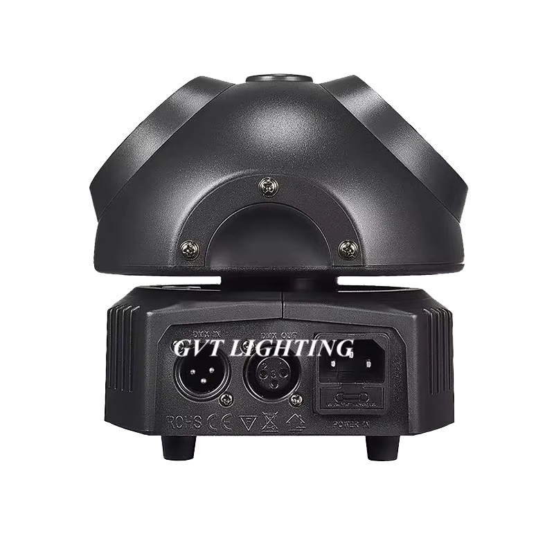 GVT LED Moving Head DJ Disco Ball Projektor mit DMX für Party, Hochzeit und Nachtclub in Bunt - Bild 2