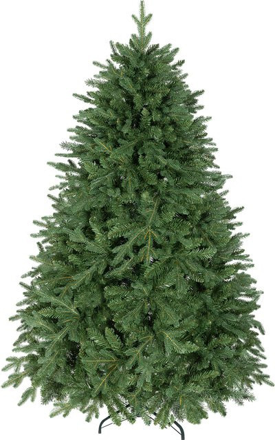 HOMCOM Künstlicher Weihnachtsbaum Kiefer in Grün mit 3026 Spitzen und Metallständer, Höhe: 180 cm - Bild 1