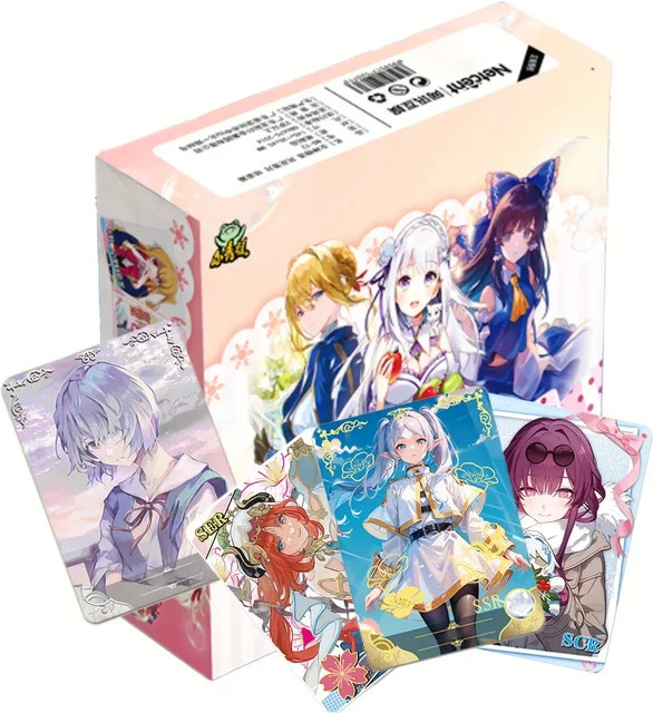 GLJ.CY Goddess Story Wind Flower Snow and Moon the Noble Beauty Anime Comic Game Sammelkarte, Nachfüllpack, 150 Stück - Bild 1