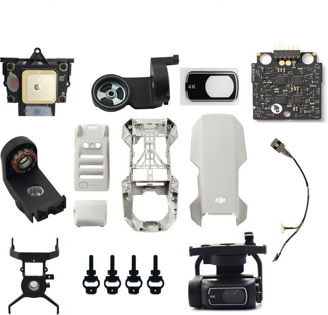 DJI Mini 2 Ersatzteile für Gimbal Kamera Signal Kabel GPS ESC Objektiv Glas und Gehäusekomponenten - Bild 1