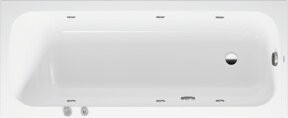 Duravit Whirlwanne Qatego in Weiß mit Jet-Sys Air-Jets, rechteckig, EB-Version, B/T: 170 x 70 cm - Bild 1