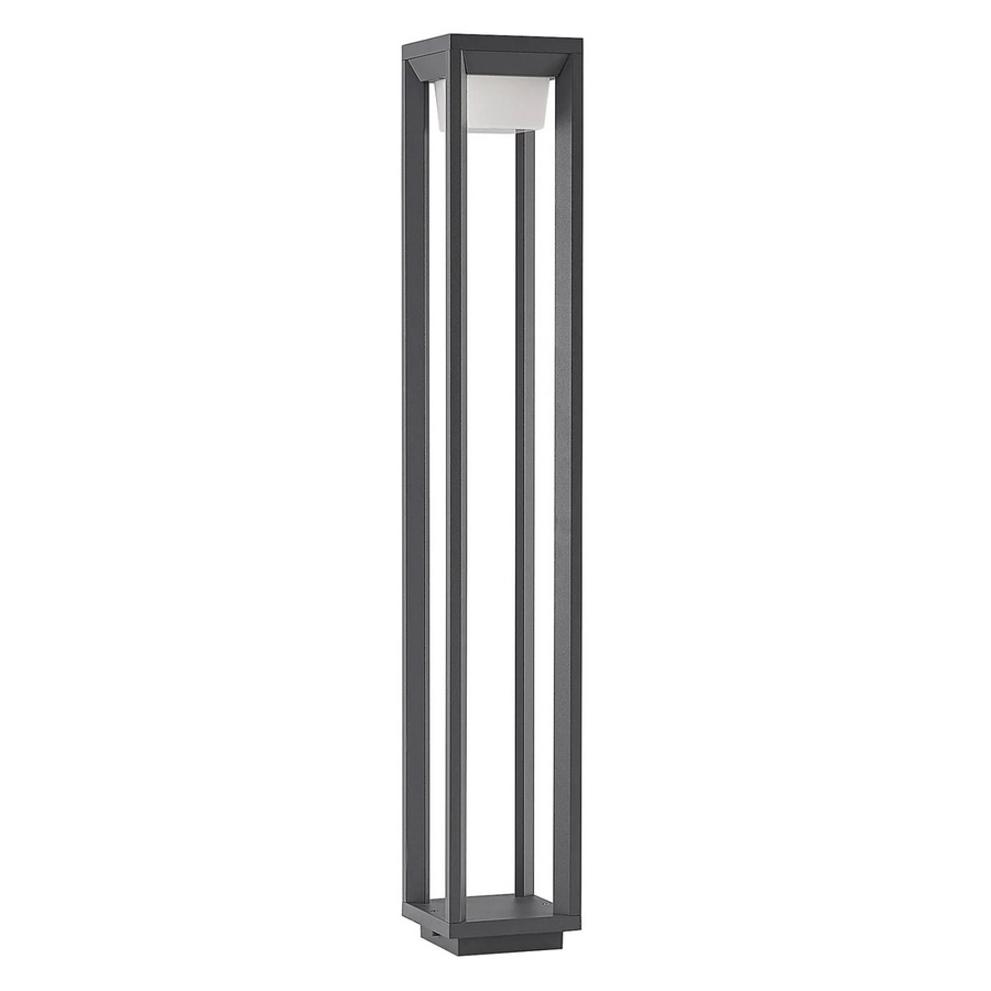PRIOS LED Außenleuchte Gamion 2621012 in Alu-Grau, modern und eckig, IP54 spritzwassergeschützt - Bild 2