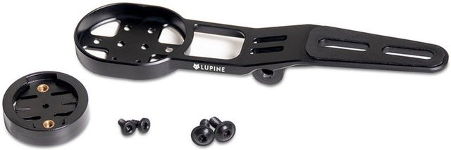 Lupine Aero Cockpit Halter für Garmin und Wahoo in Schwarz - Bild 1