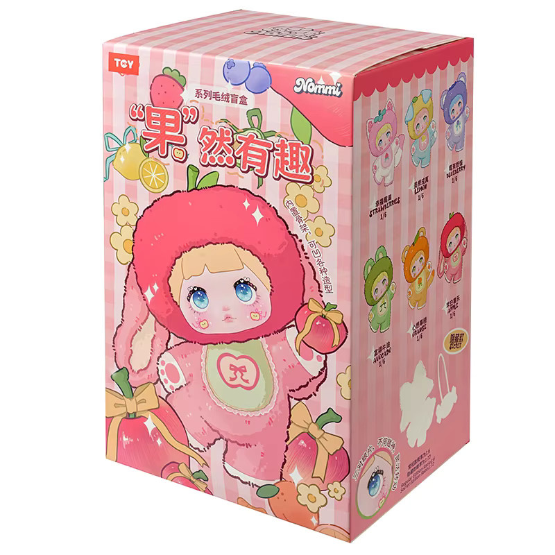 Nommi Früchte Serie, Nommi Figur Überraschungsbox, Vinyl Plüsch Modell, Puppen Spielzeug - Bild 2