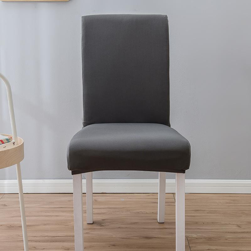 Housmife Universeller Stuhlbezug in Volltonfarbe aus Polyester und Elasthan für Esszimmerstühle und Hochzeitsstühle - Bild 4