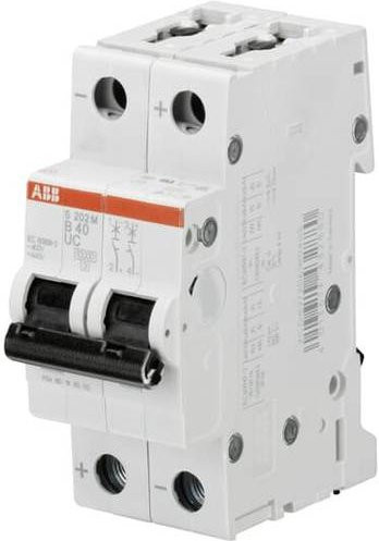 ABB S202M-B13UC Leitungsschutzschalter 2-polig MCB weiß - Bild 1