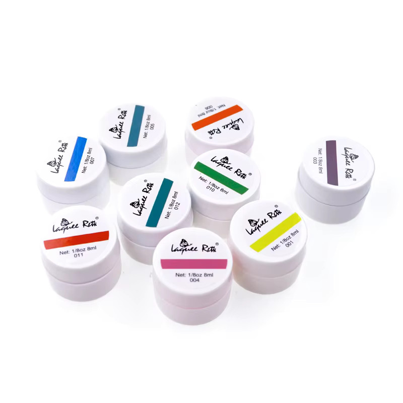 FUNMIX Nagellack Nail Art Pigment Set, 36 Farben, Schimmernd, Unisex - Bild 2