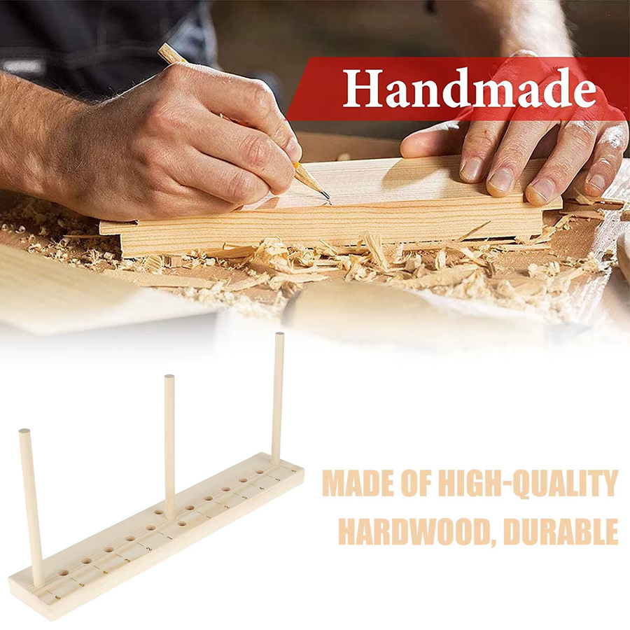 Holz-Schleifenhersteller für Bandkränze und DIY-Haarschleifen in Gold - Bild 3