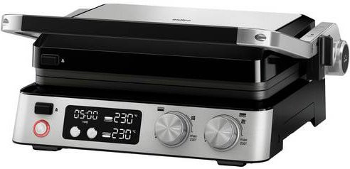 Braun MultiGrill 7 Kontaktgrill CG 7040 in Schwarz und Edelstahl mit Timerfunktion und Display - Bild 2