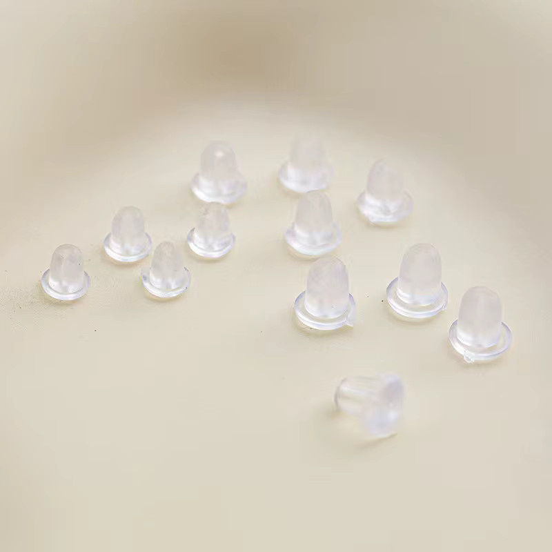 Ohrring Rückseiten, Silikon, Kugel Stopper, Unisex - Bild 4