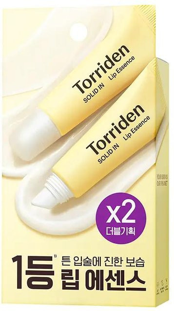 Torriden SOLID-IN Ceramid Lippen-Essenz Doppel-Spezial-Set, 11 ml, Beige - Bild 1