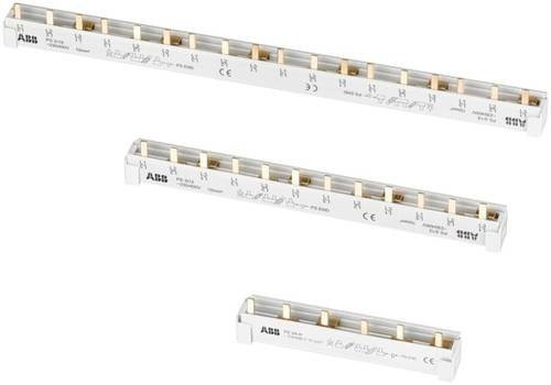 ABB 2CDL240101R1020 PS4/20N Phasenschiene 4-Phasen, 20 Pins, 10qmm, Weiß - Bild 1