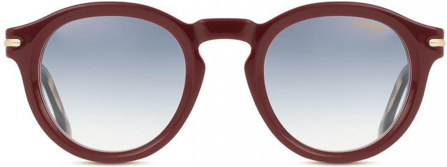 Carrera 306 S Sonnenbrille, Vollrand, Rund, Kunststoff, Burgundy/Grey, Unisex - Bild 1