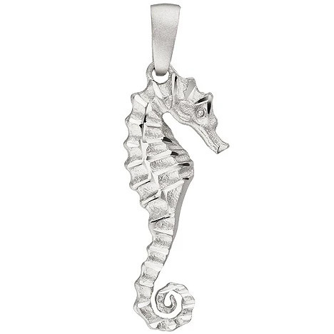 Colfem Anhänger Seepferdchen, 925 Silber, Unisex - Bild 1