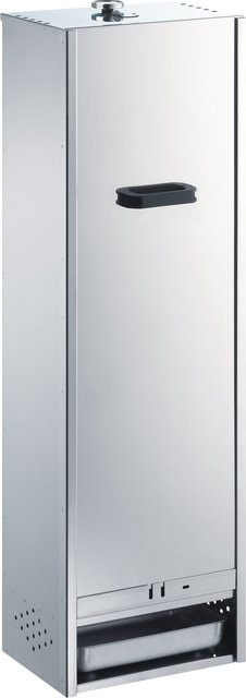 Peetz Edelstahl-Räucherofen 770 in Silber für 40 Fische liegend oder hängend mit Schieber, B/T/H: 120 x 39 x 28 cm - Bild 1