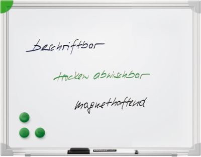 Franken Whiteboard U-Act!Line emailliert magnethaftend mit Ablageschale B: 60 cm, H: 45 cm - Bild 1