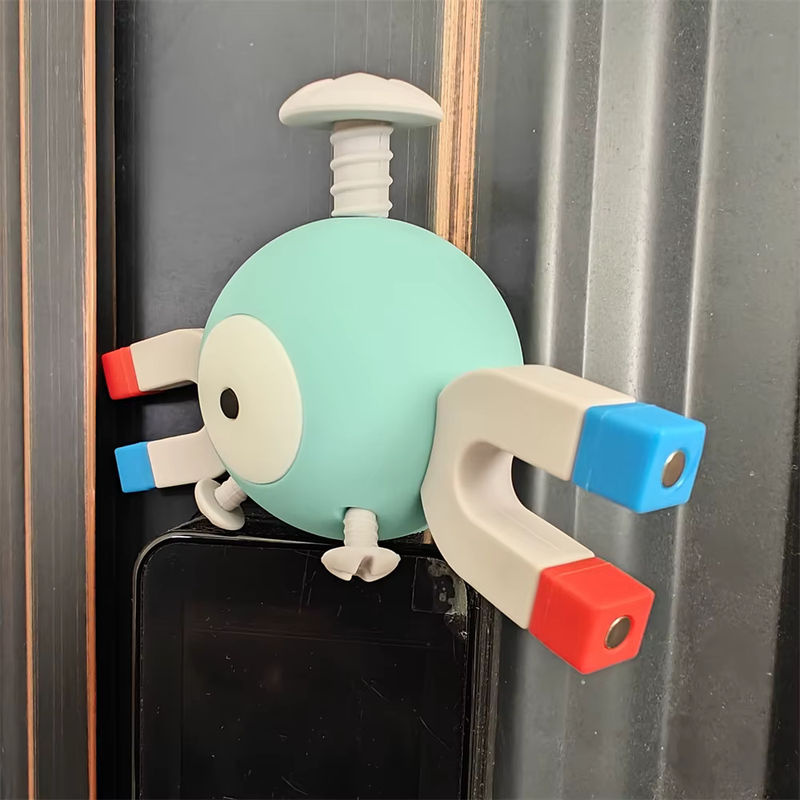 Pokemon Magnemite Figur aus Kunststoff, mehrfarbig, Modell für Desktop oder Kühlschrank - Bild 5