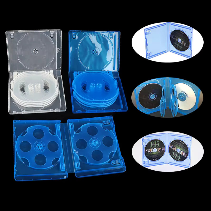 PlumHOME Schutzbox für PS4 und PS5 Discs sowie CD, DVD und Blu-ray zur sicheren Lagerung - Bild 3