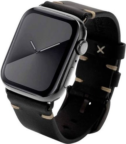 JT Berlin Uhrenarmband Alex II Vintage, Leder, Schwarz, Unisex - Bild 1
