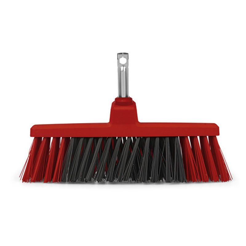 Wolf Garten Multi-Star Terrassenbesen mit Kunststoffborsten in Rot, Arbeitsbreite: 35 cm - Bild 2