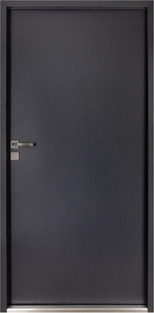 Pordo Stahl-Nebeneingangstür G1 in Anthrazit mit Anschlag Links, Breite: 98 cm, Höhe: 198 cm - Bild 1