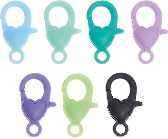 Rico Design Karabiner, Grün Mix, Kunststoff, Unisex - Bild 1